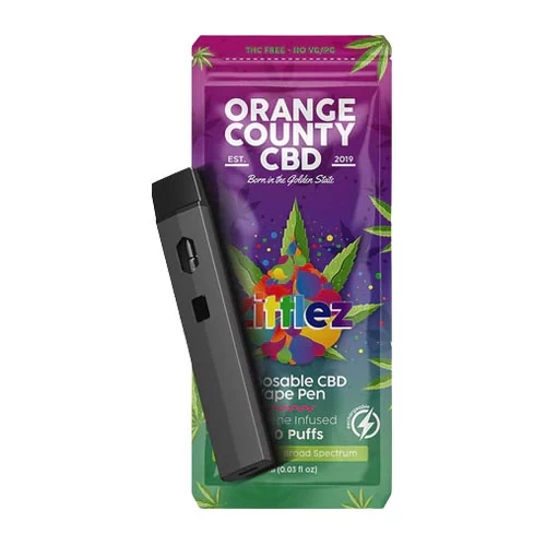 Orange County CBD Disposable Vape Pen 600mg MIST UK